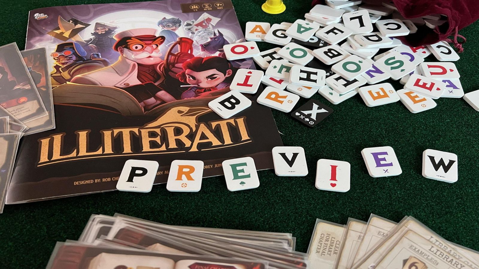 Illiterati Preview Move Over Scrabble